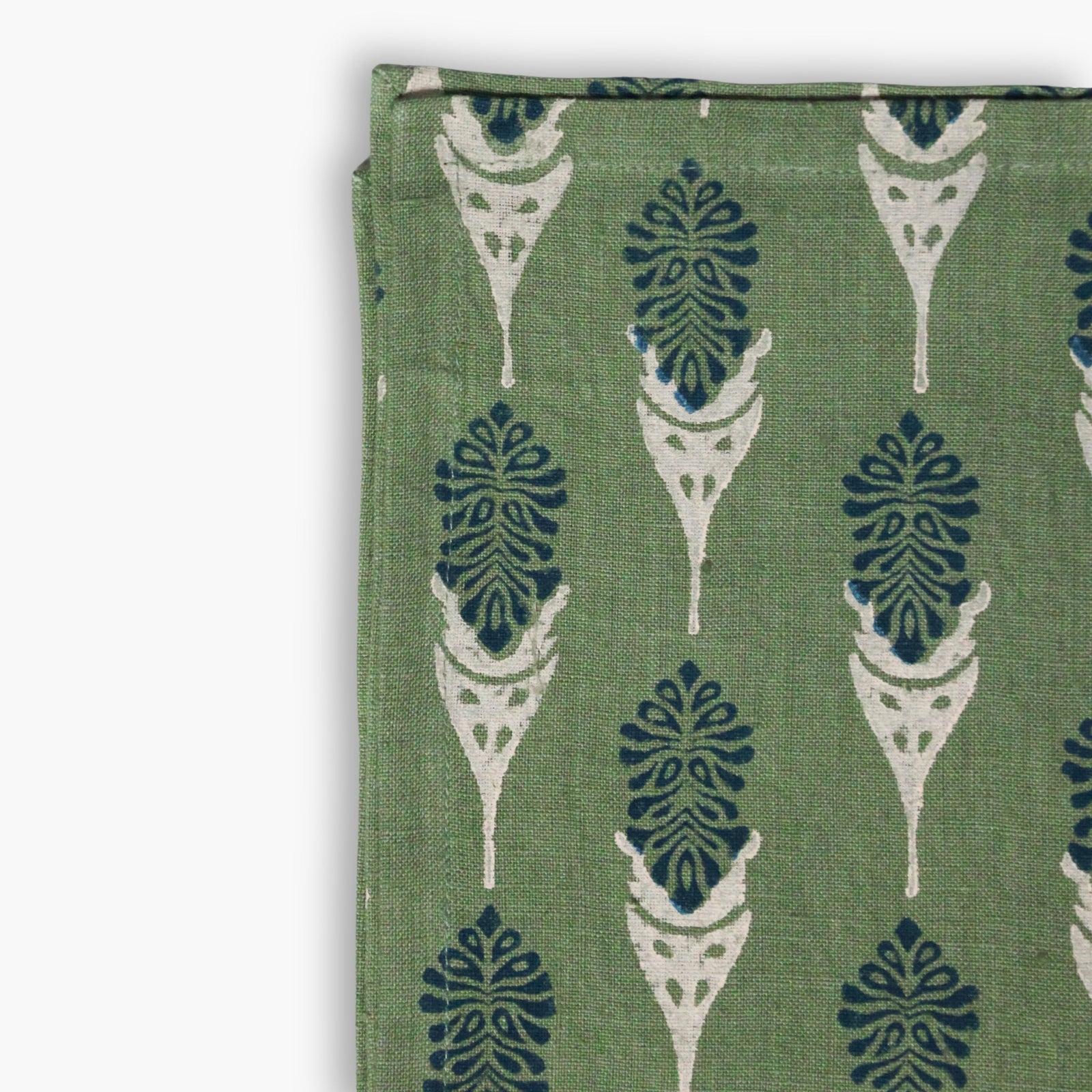 Bahaar Table Napkin - Oil Green Set of 2