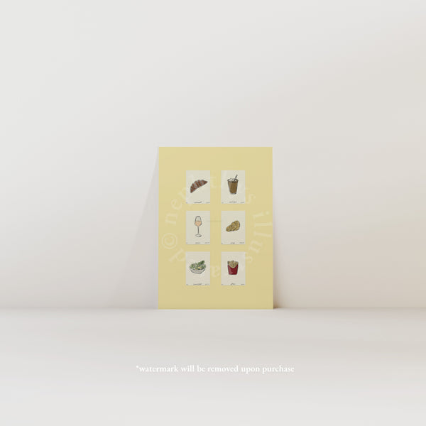 Signature Snacks Print Set
