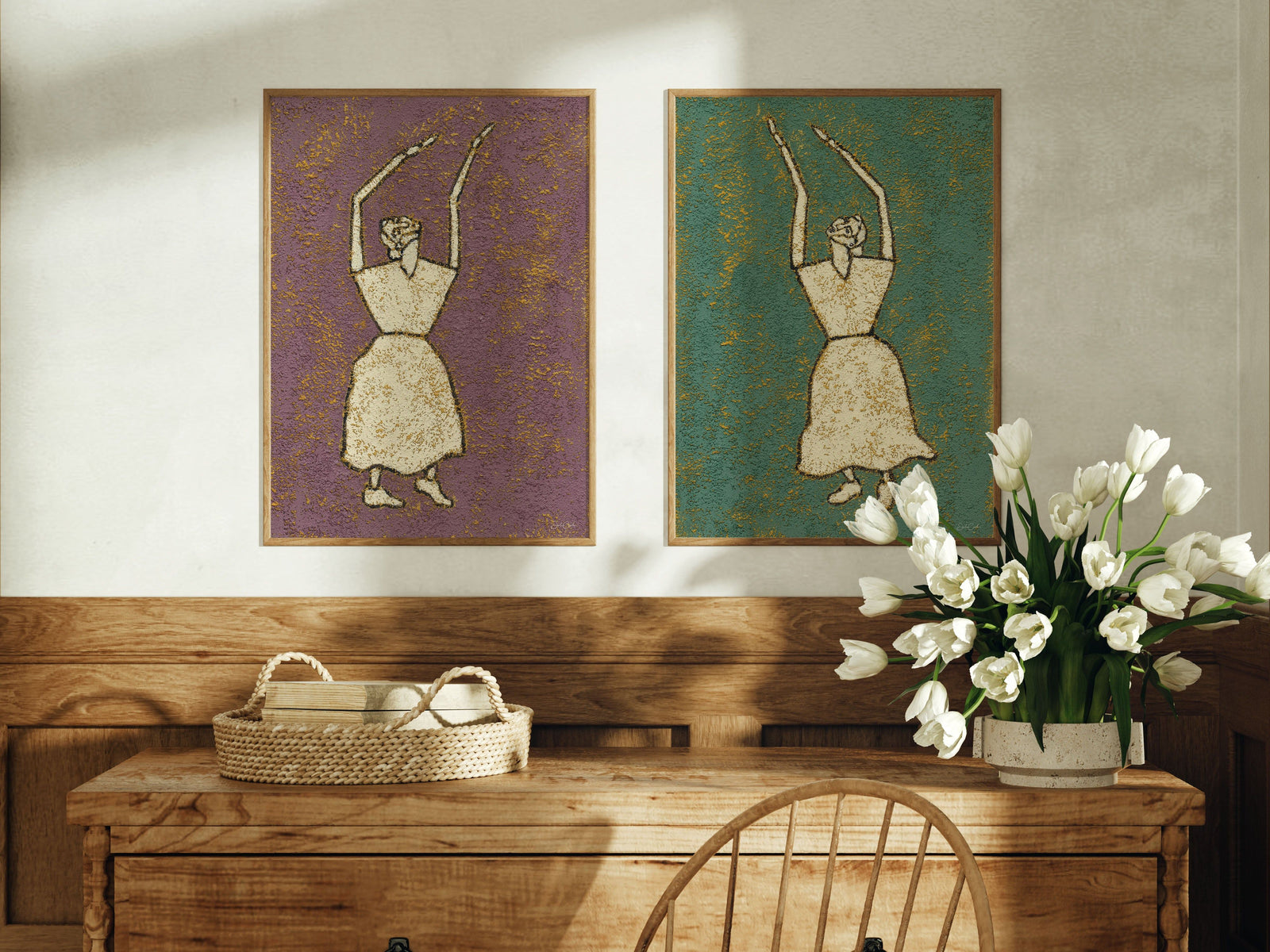 Verde - Figurative Art Print