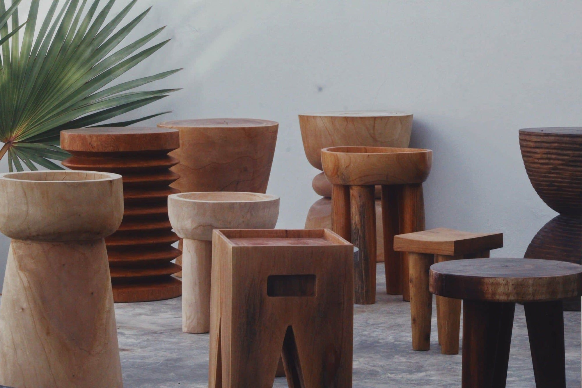 Tapir Totem Stool