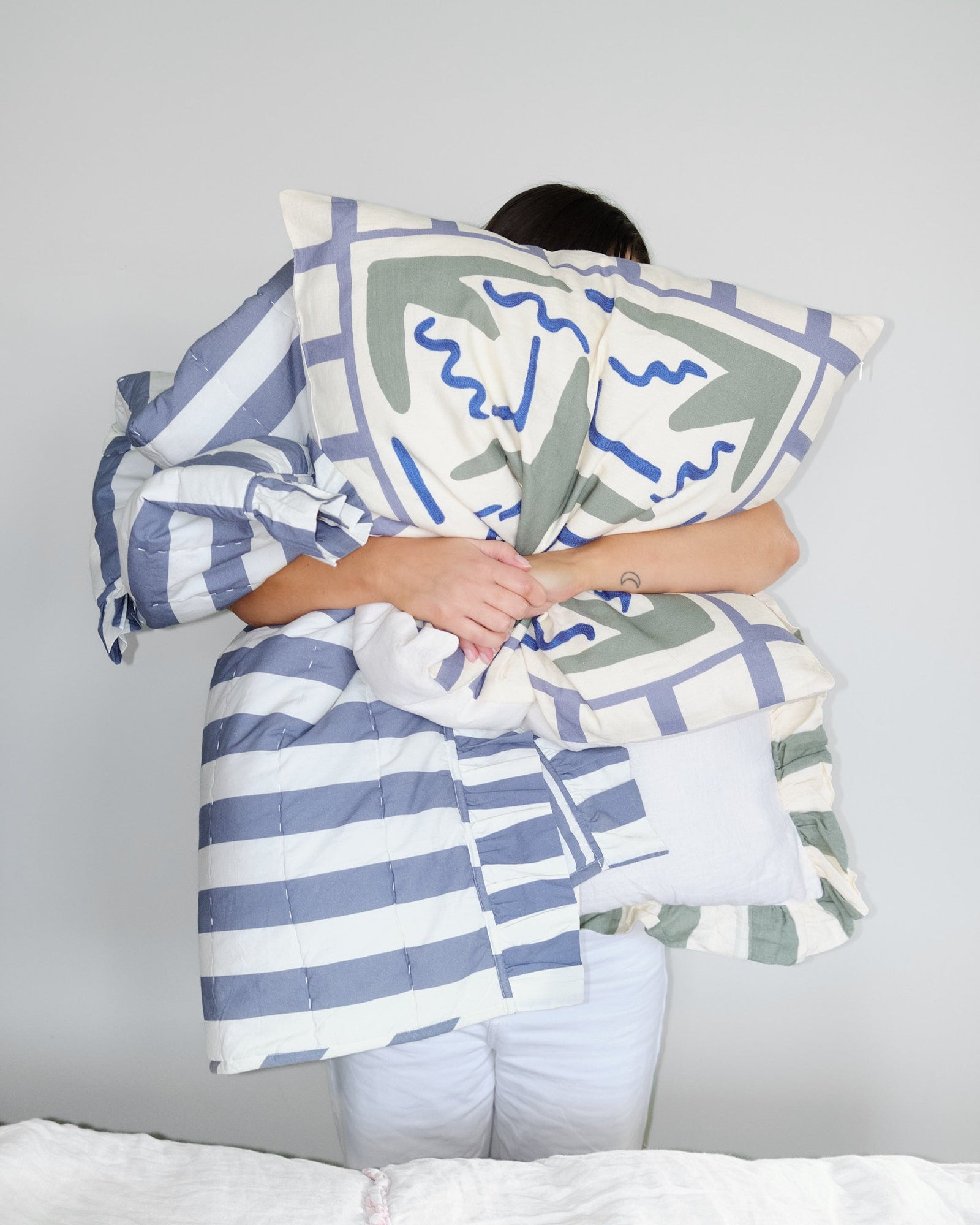 Verde Tile Cushion Cover