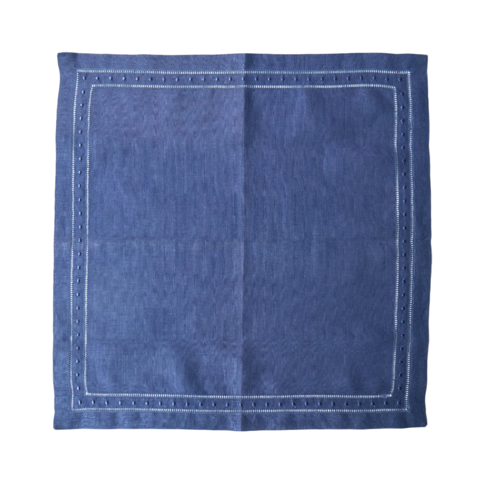 Dark Blue Bobbin Napkins (set of 4)