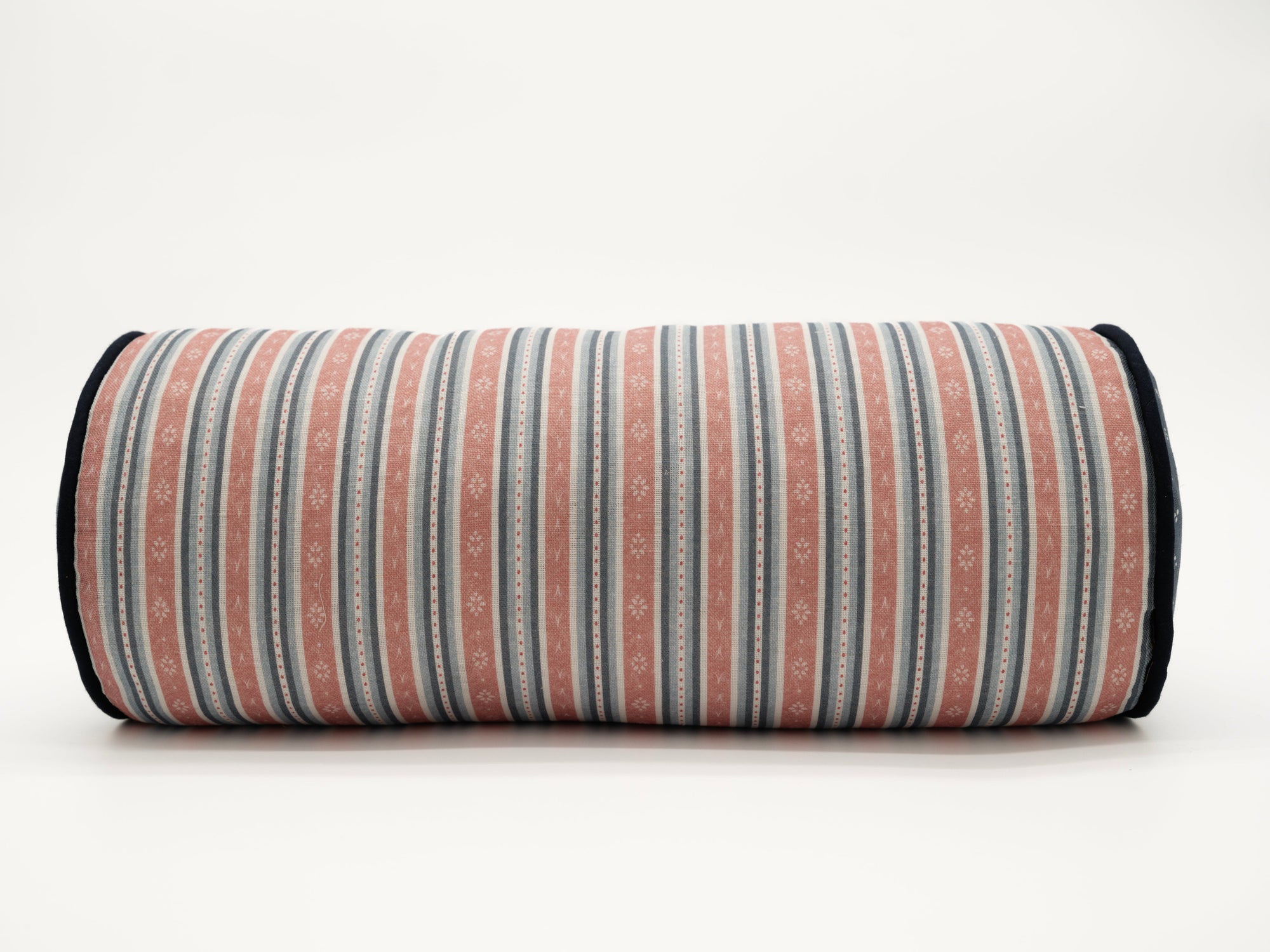 Landhaus Fabric - Soft Red and Loden Blue