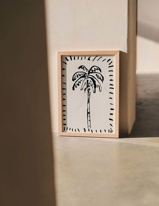 The Coconut Palm Print