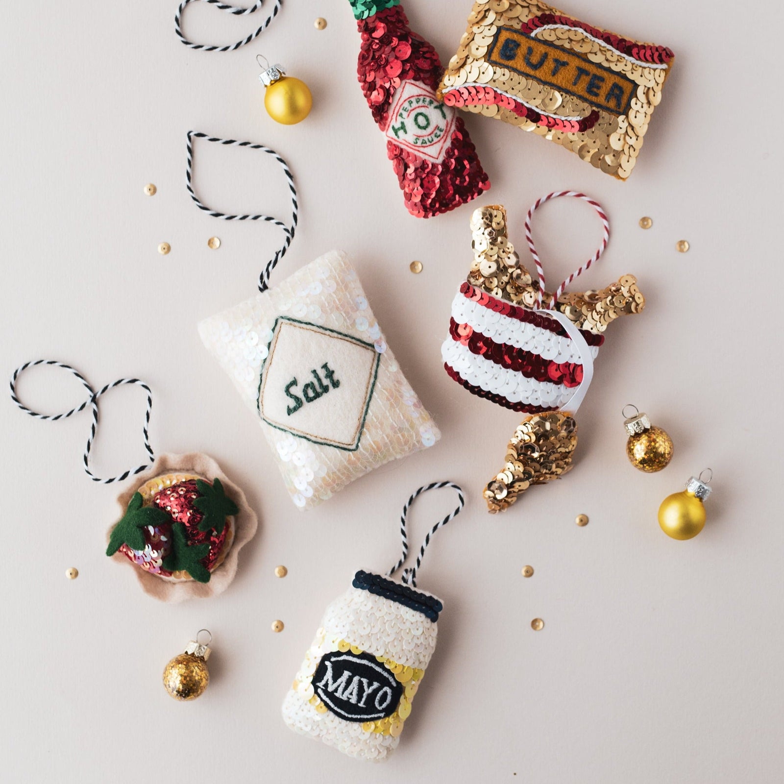 Super Salt Sequin Hanging Ornament
