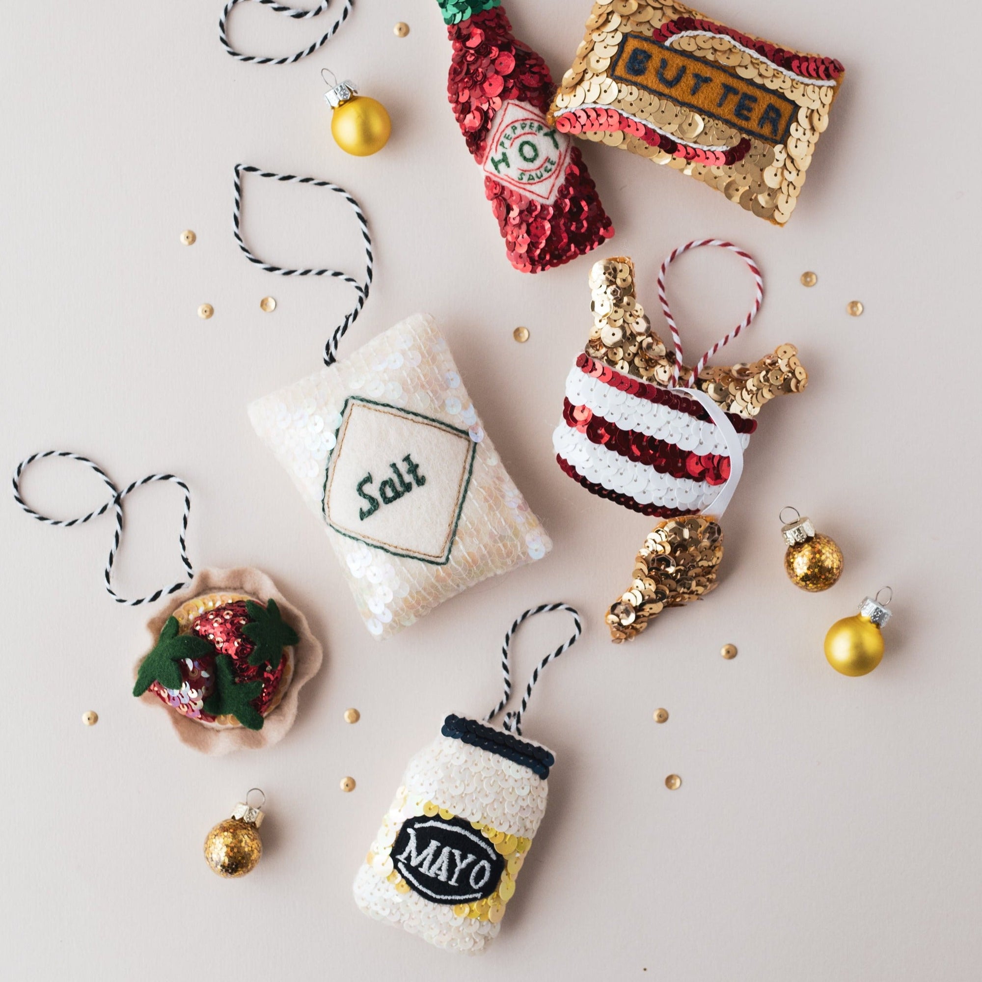 Super Salt Sequin Hanging Ornament