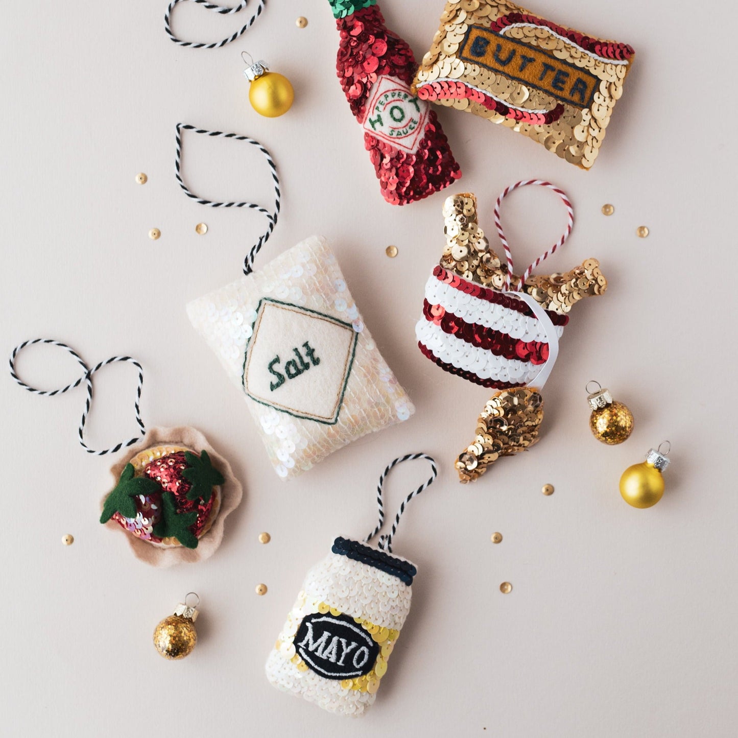 Super Salt Sequin Hanging Ornament