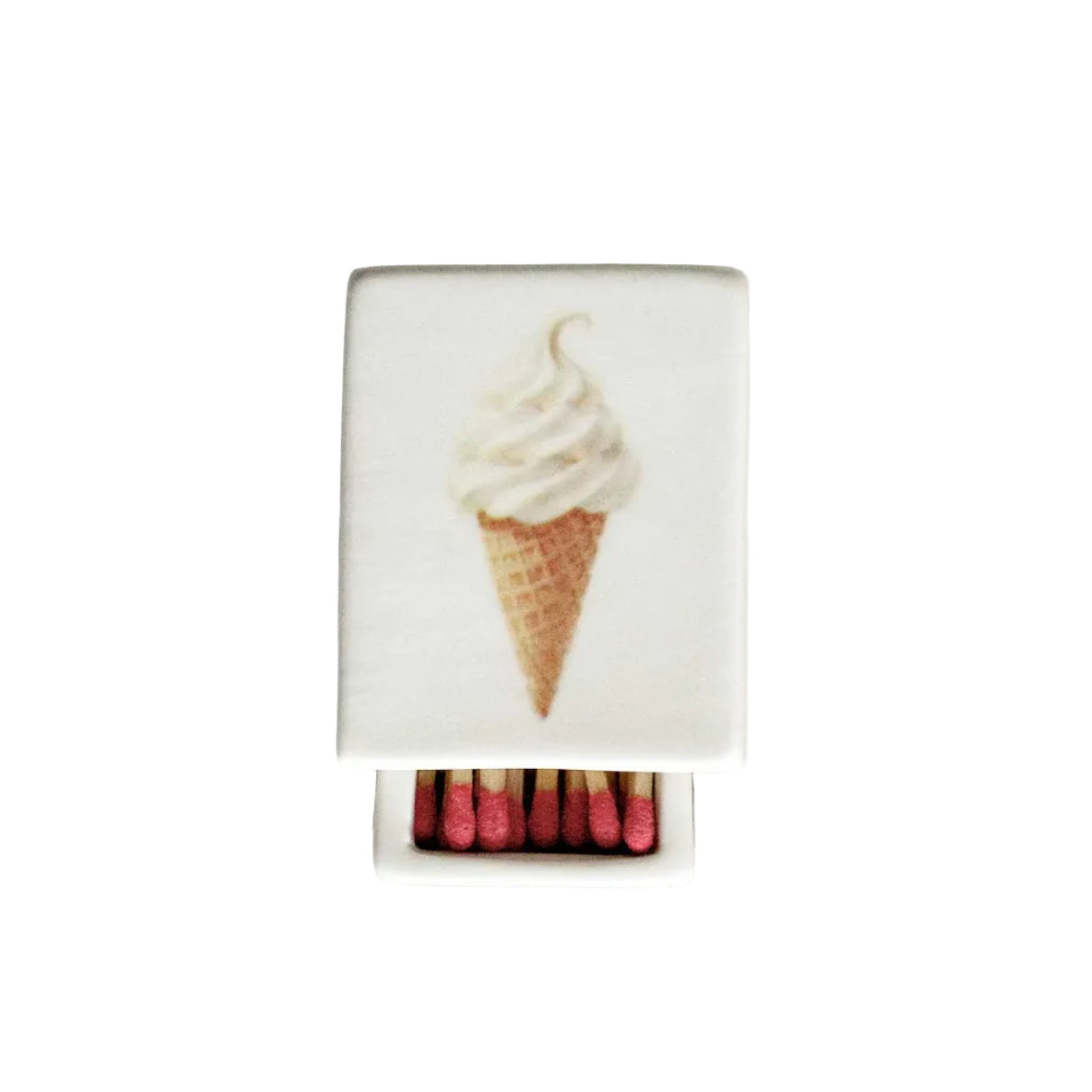 'Mini Icecream’ Ceramic Matchbox