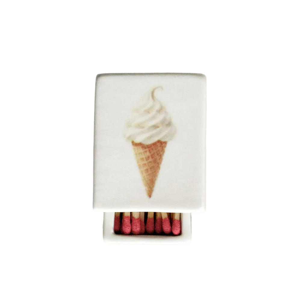 'Mini Icecream’ Ceramic Matchbox