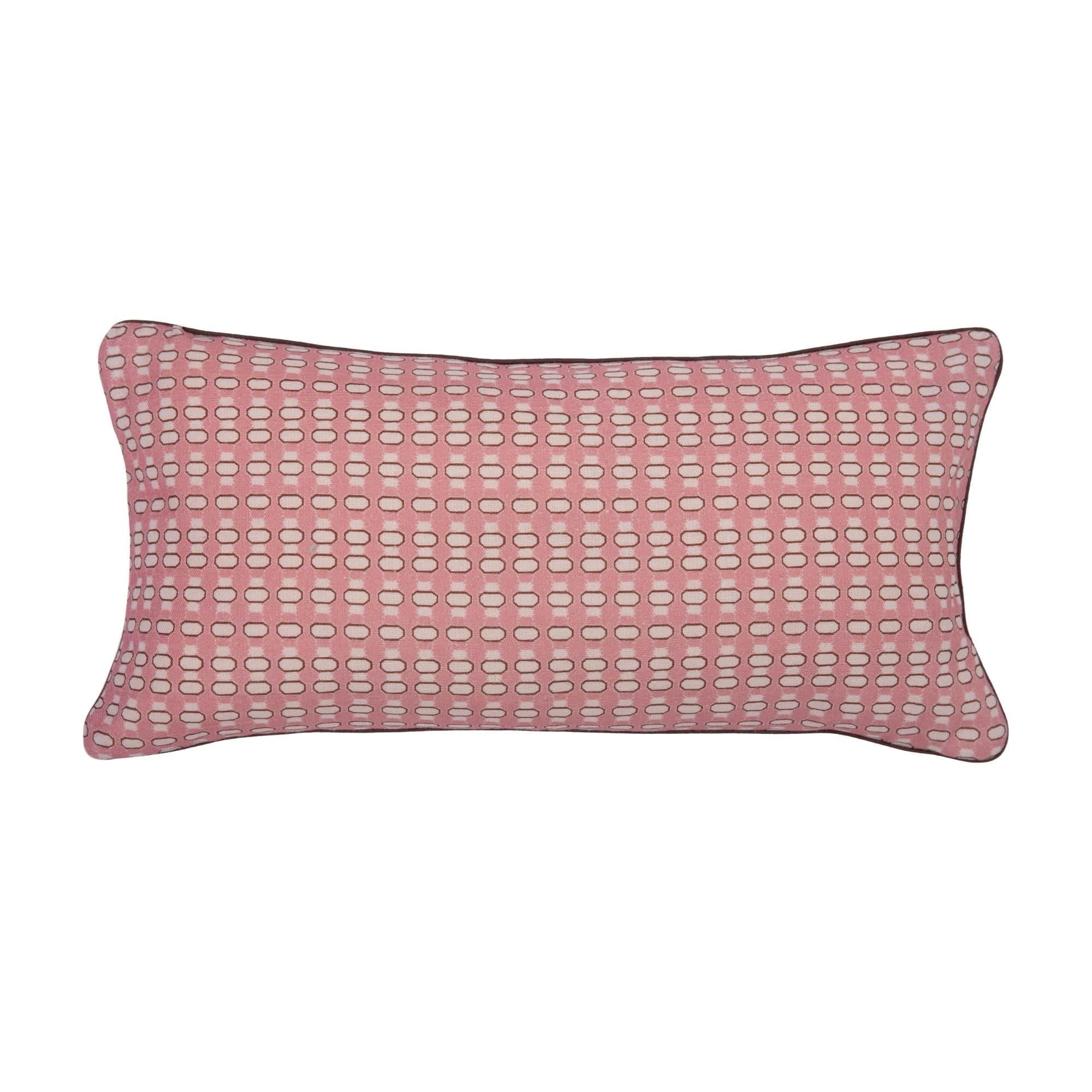Lali II | Pink Fig Small Cushion