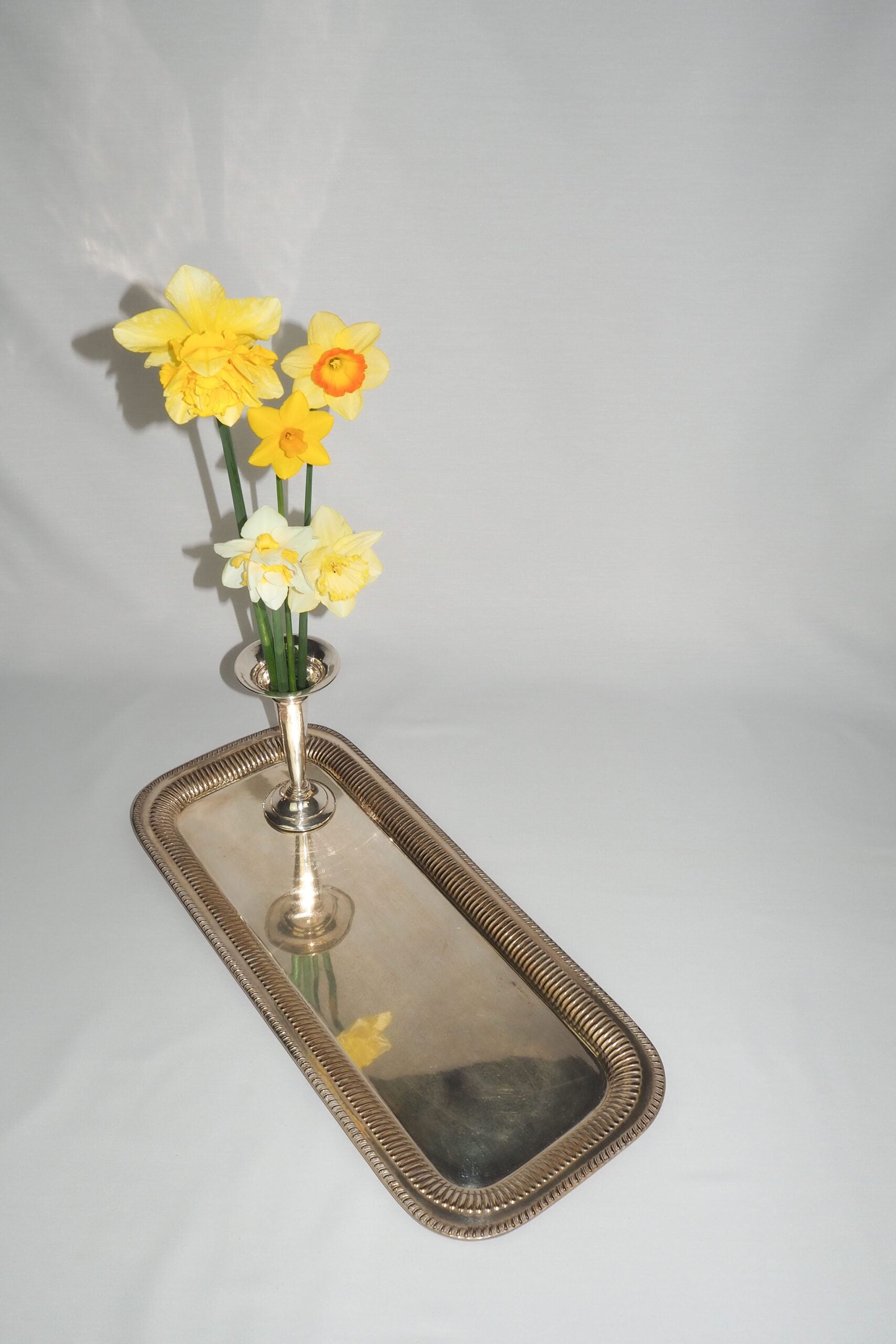 Antique Silver Plate Tray