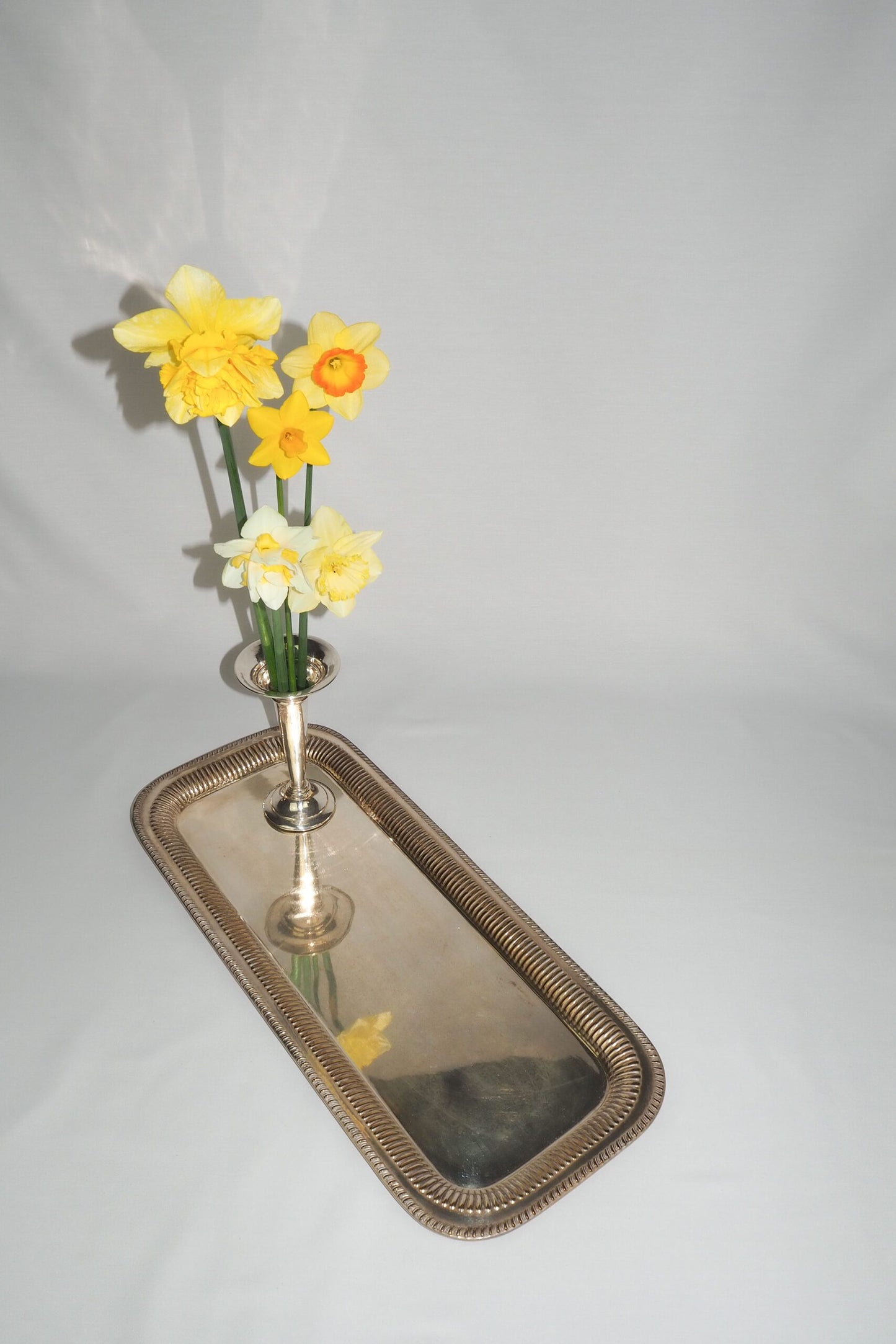 Antique Silver Plate Tray
