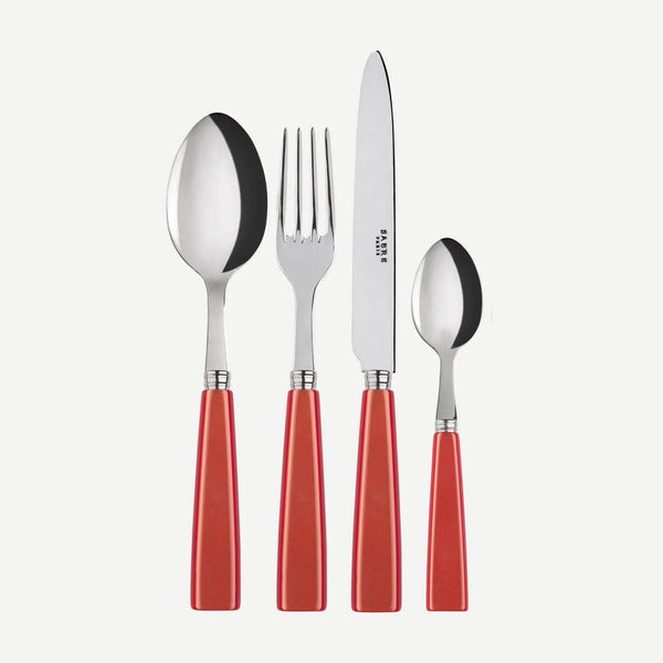 Icône 24 PC Cutlery Set, Orange