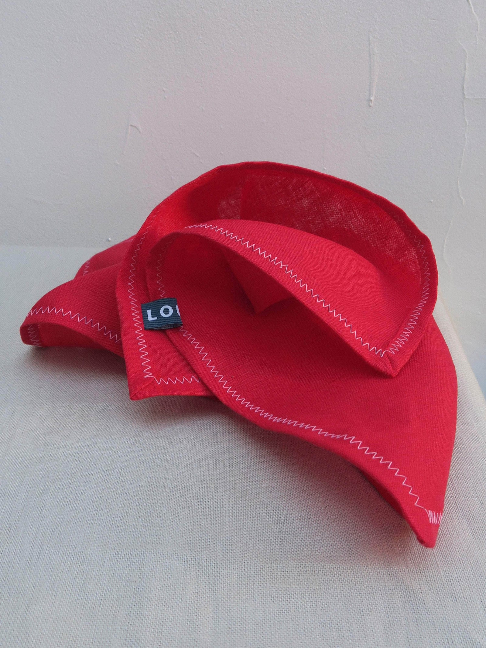 Irish Linen Napkin - Red