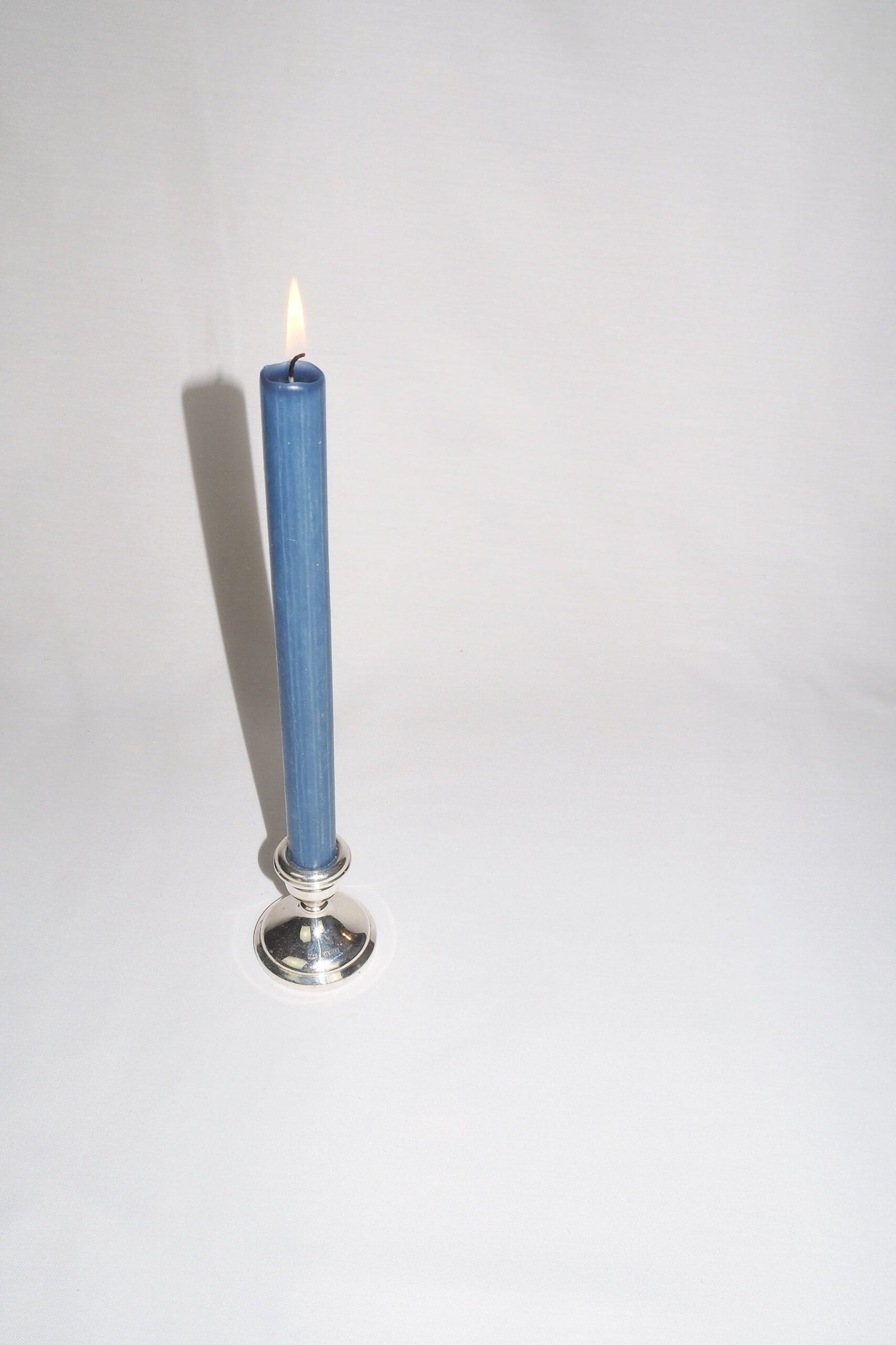 1924 Antique Sterling Silver Candlestick