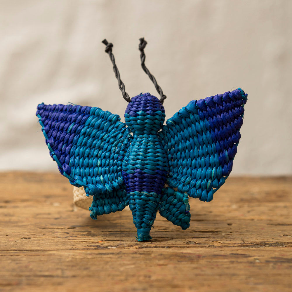 Blue Butterfly Napkin Ring