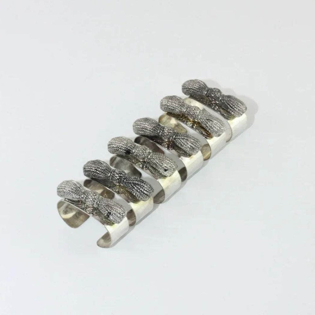 Bow Napkin Rings - Set Of Six