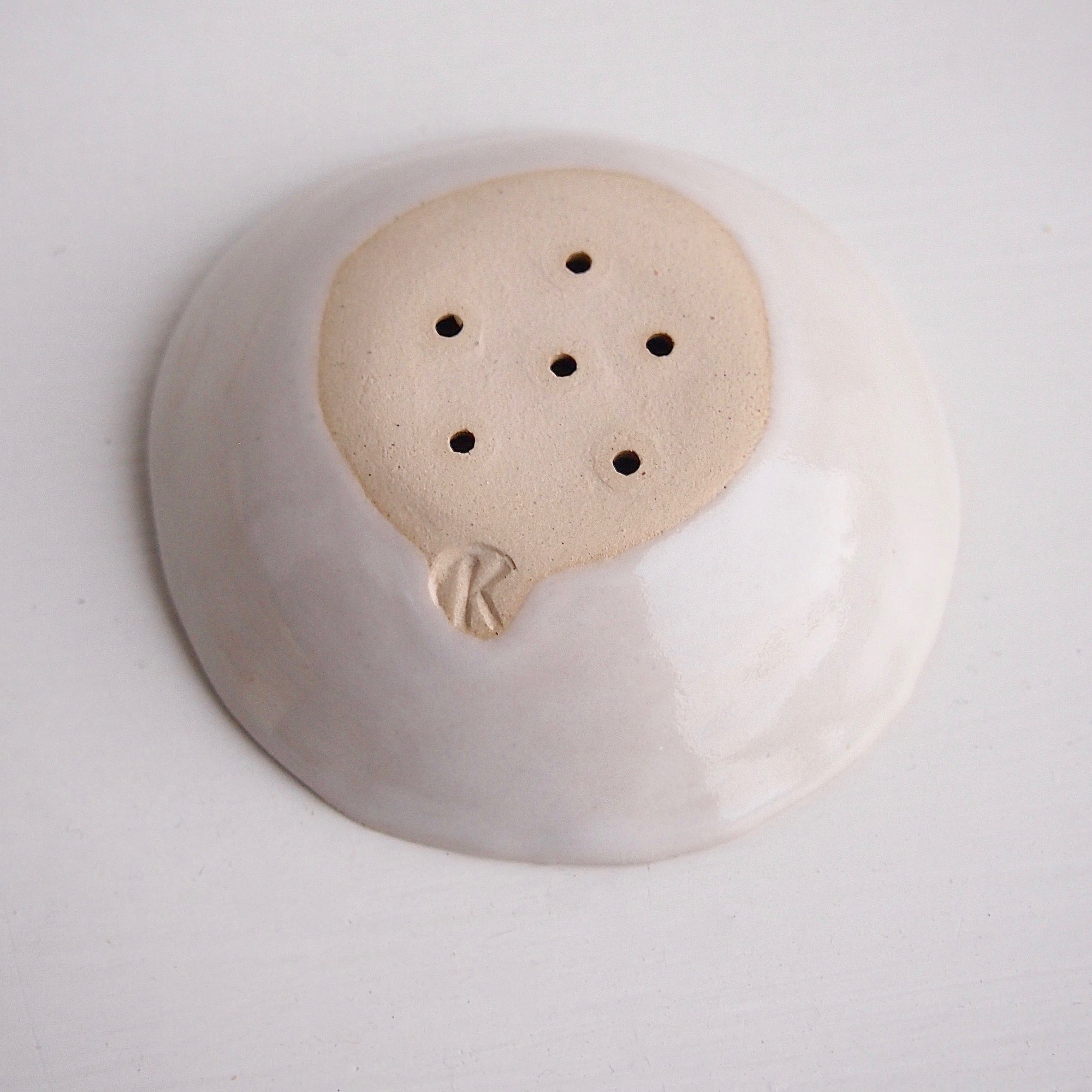 Handmade Royal Blue Ceramic Soap Dish