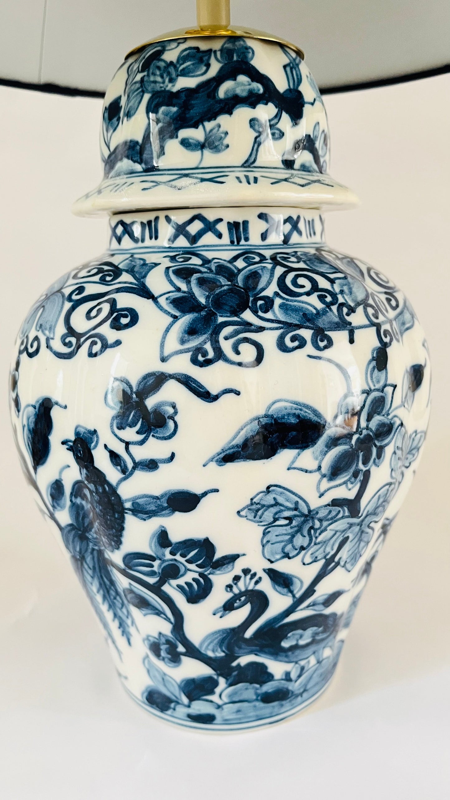 Antique Makkum Jar Lamp