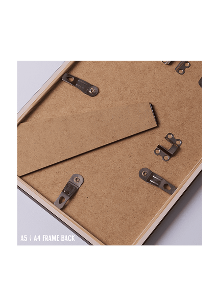 Burgundy Wood Picture Frame