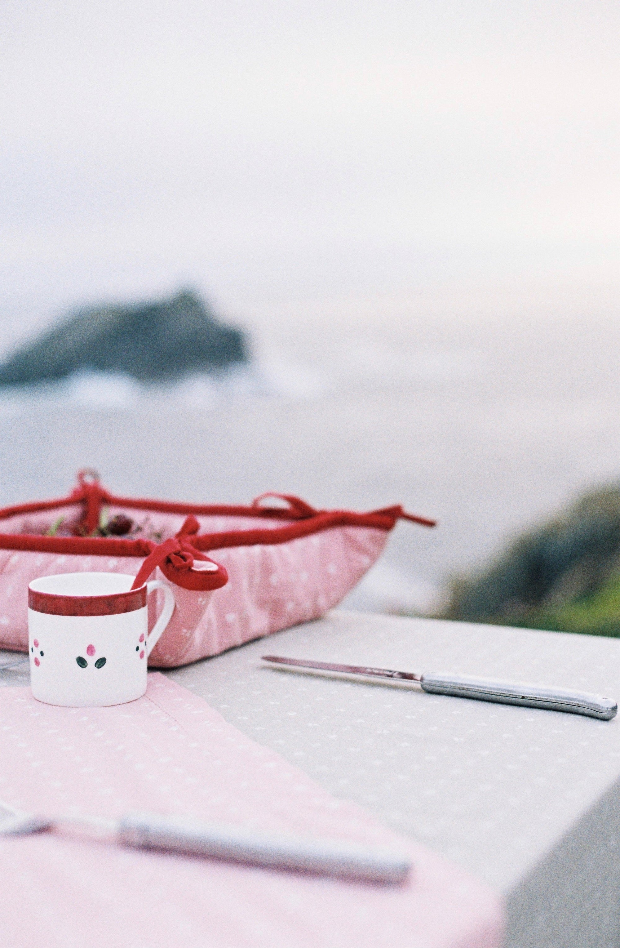 Basket Tray - Faded Red