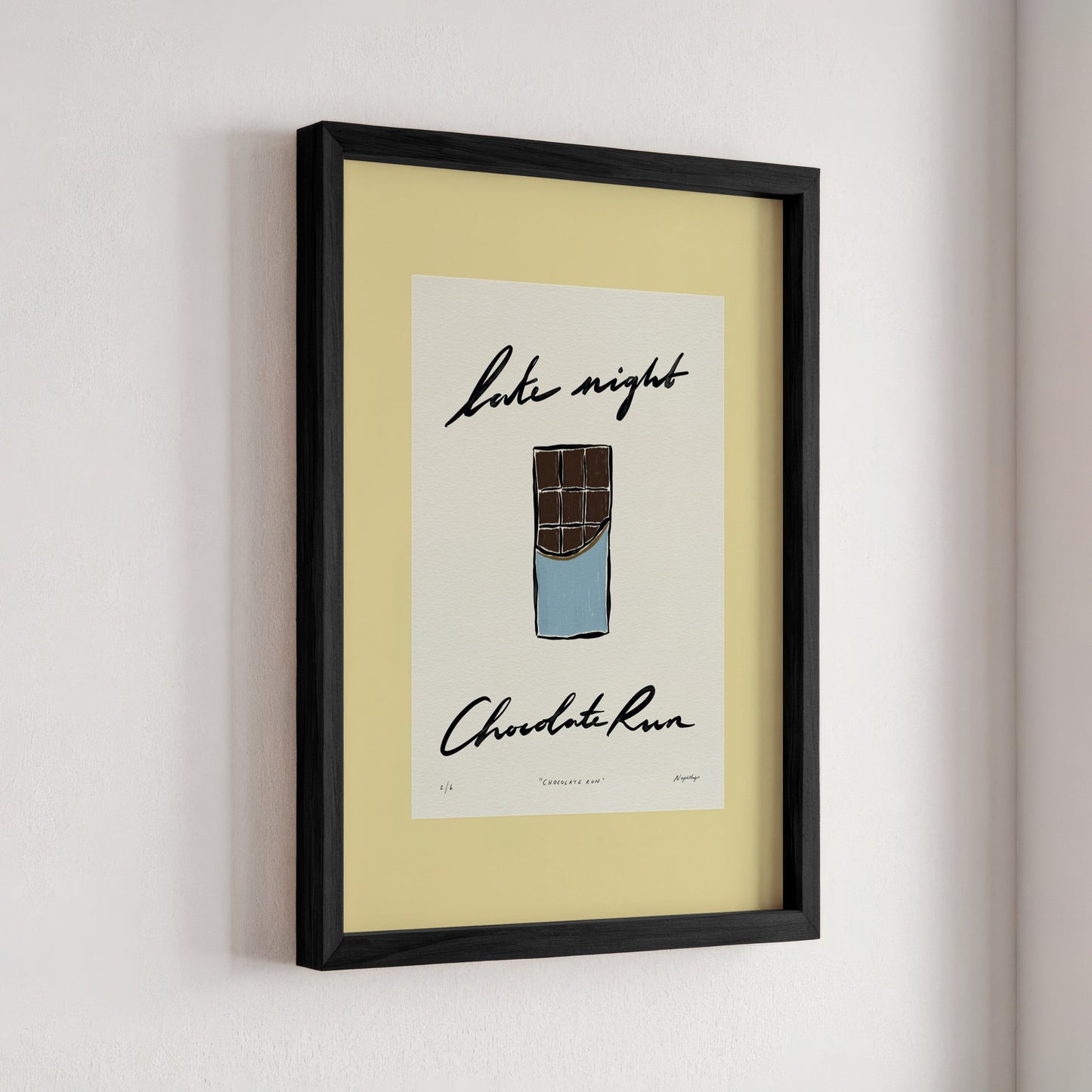 Late Night Chocolate Run Print