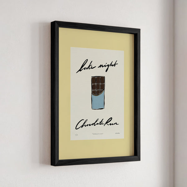 Late Night Chocolate Run Print
