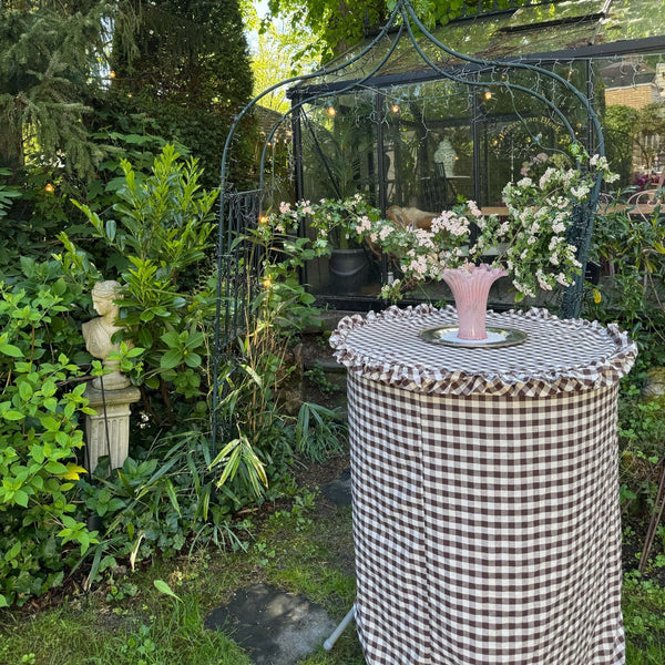 High Party Tablecloth Gingham