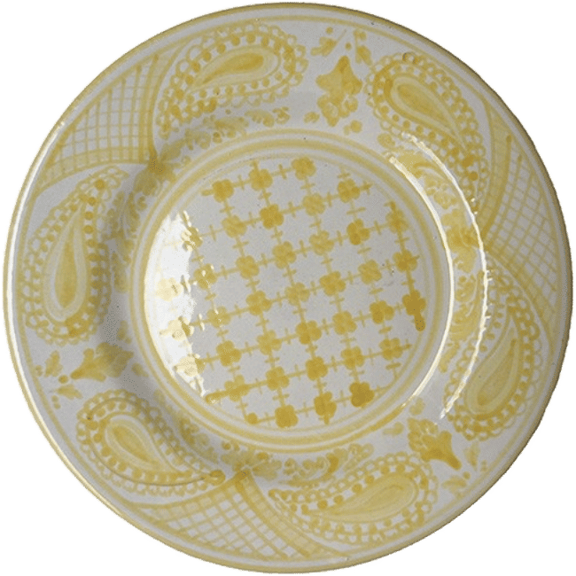 Bandana Yellow Plate 20cm