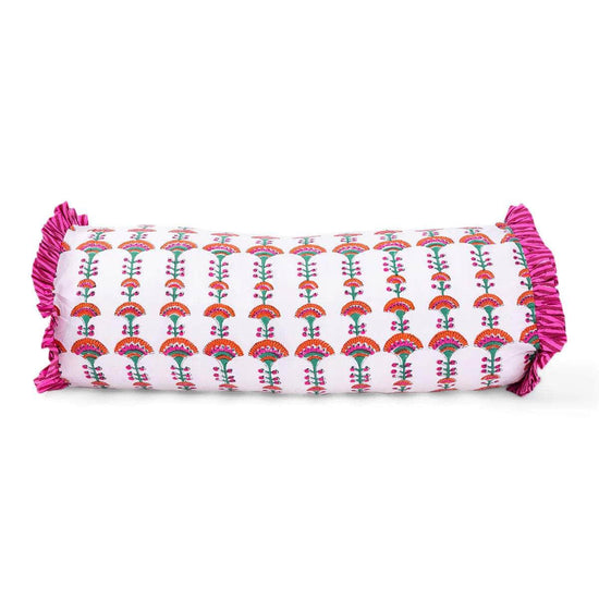 Ruffle Bolster Pillow - Eugenie