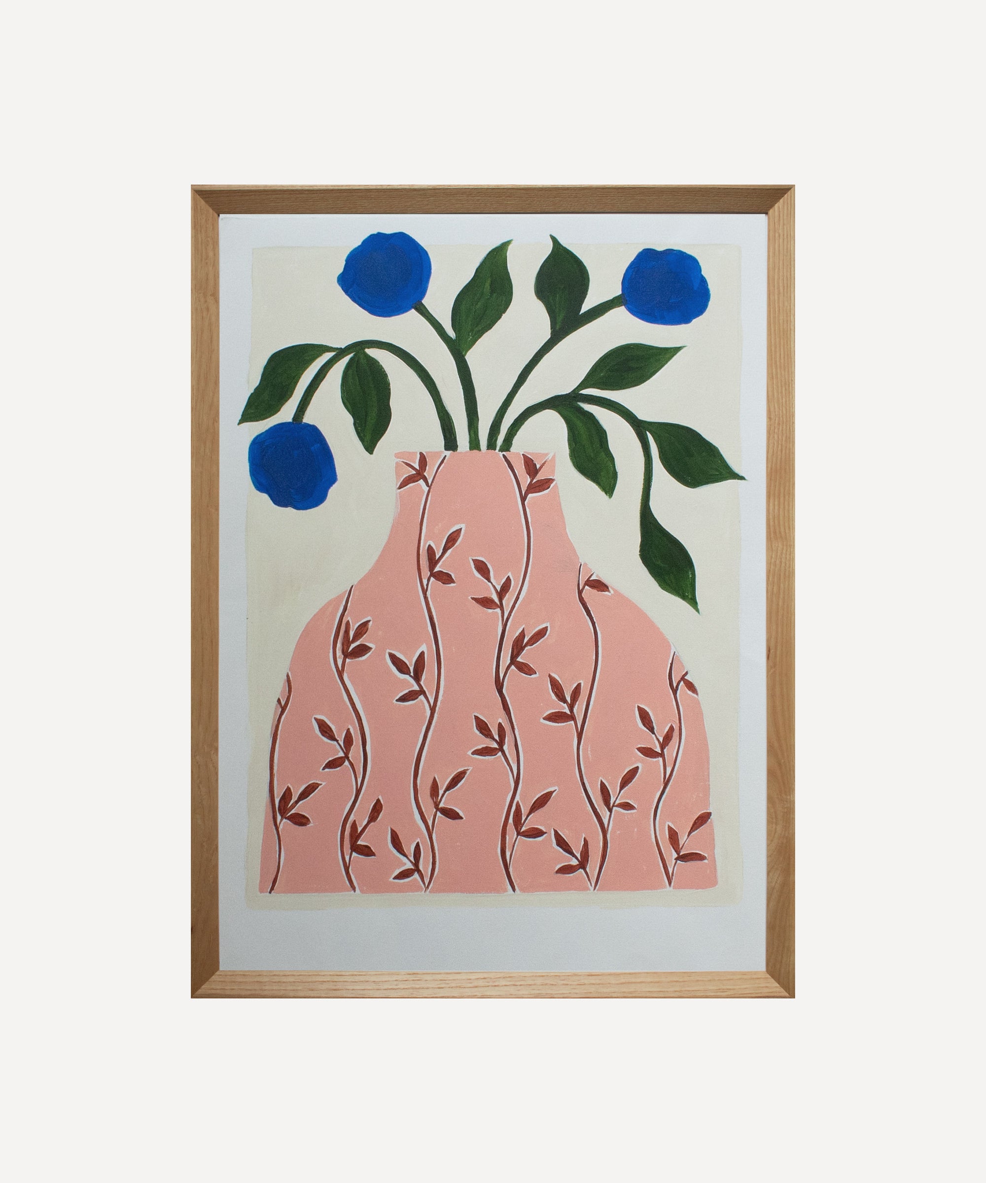 Blush and Blue- Original painting