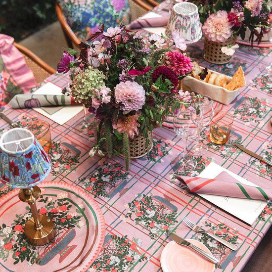 La Vie en Rose Tablecloth