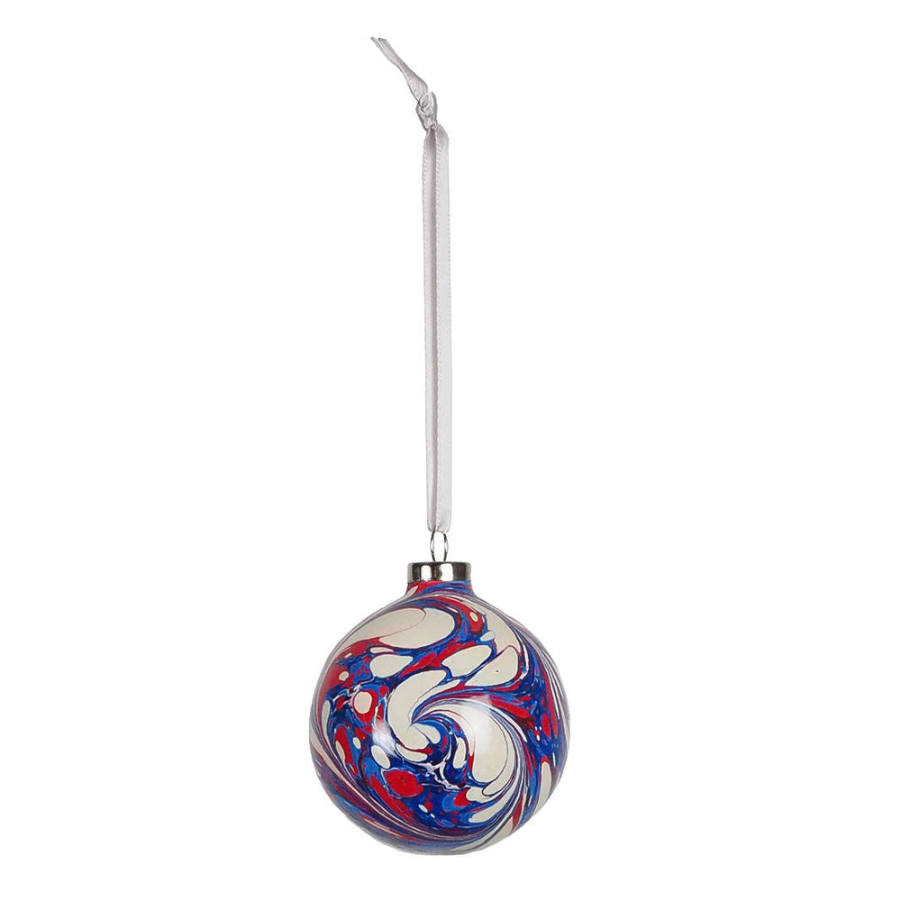 Small Jack Marbled Bauble