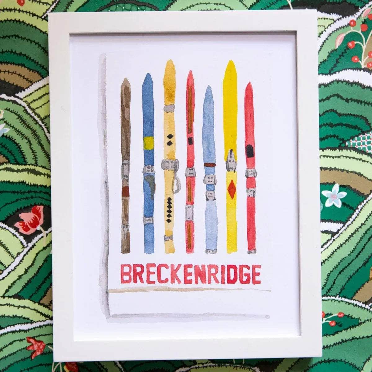 Breckenridge Matchbook Print