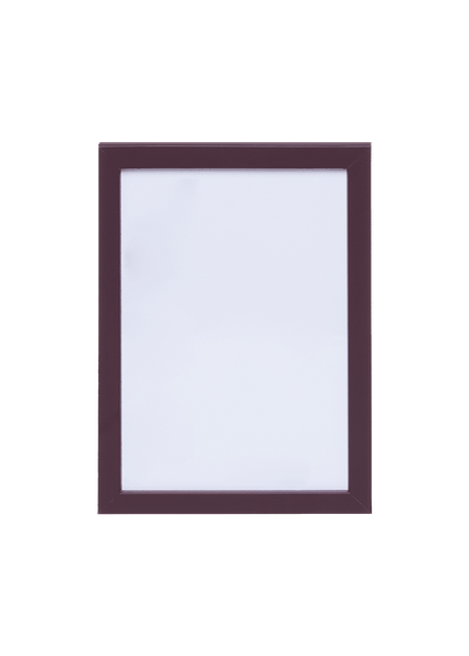 Burgundy Wood Picture Frame