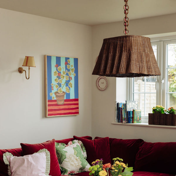Matilda Rattan Pendant Shade, Small