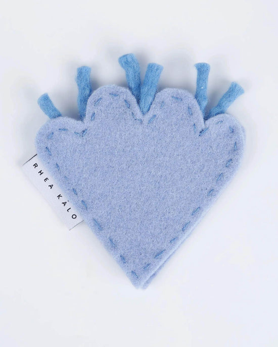 Blue Shell Napkin Ring