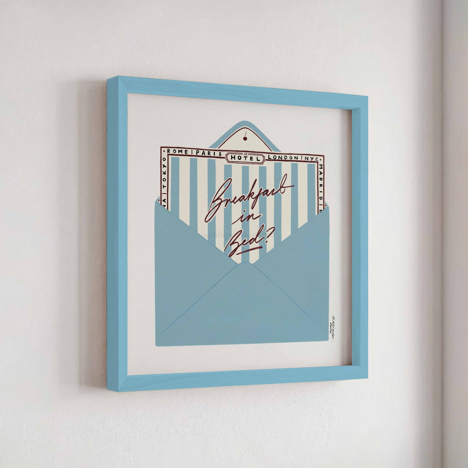 Breakfast in Bed (Square)