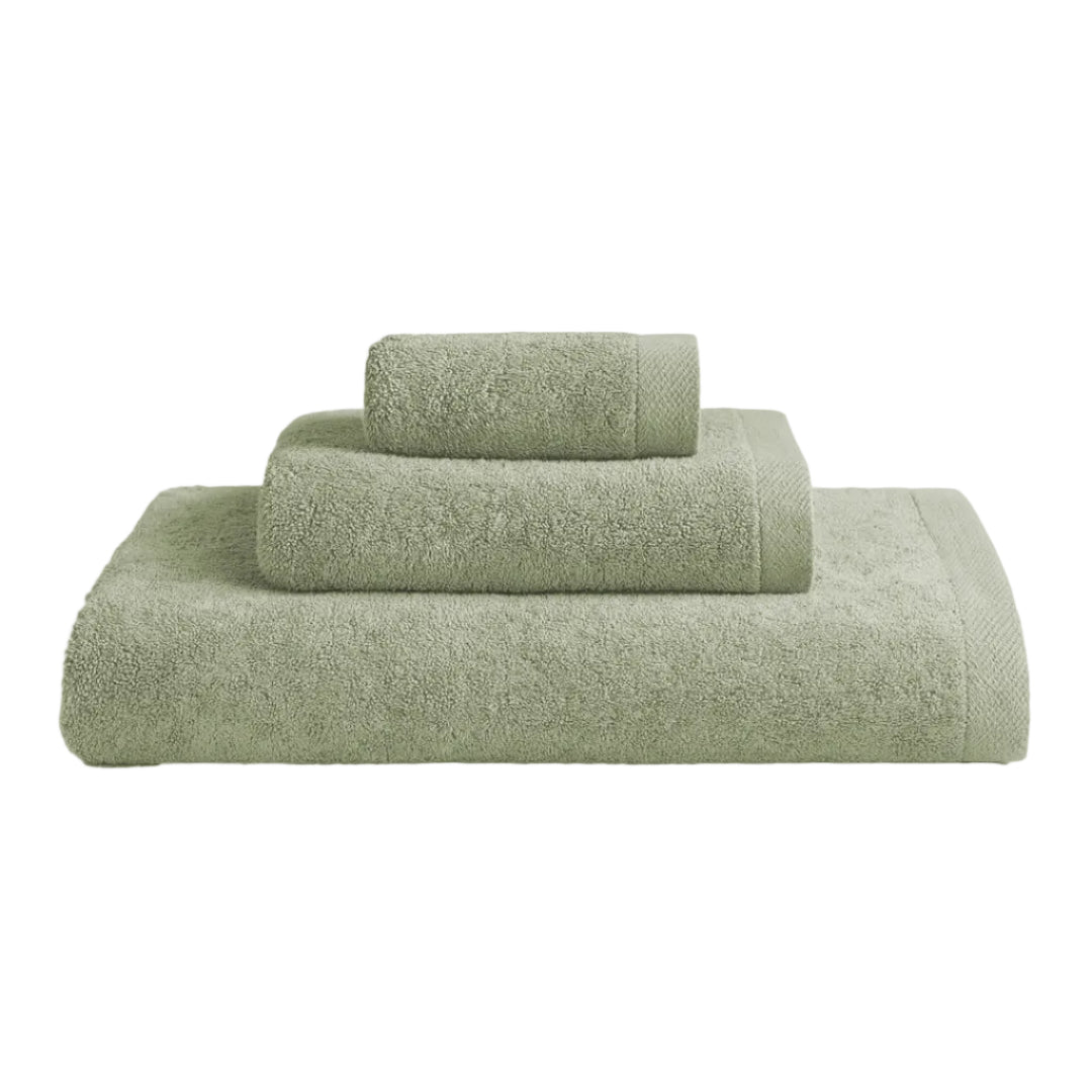 Premium Cotton Bath Towel in Aqua Green