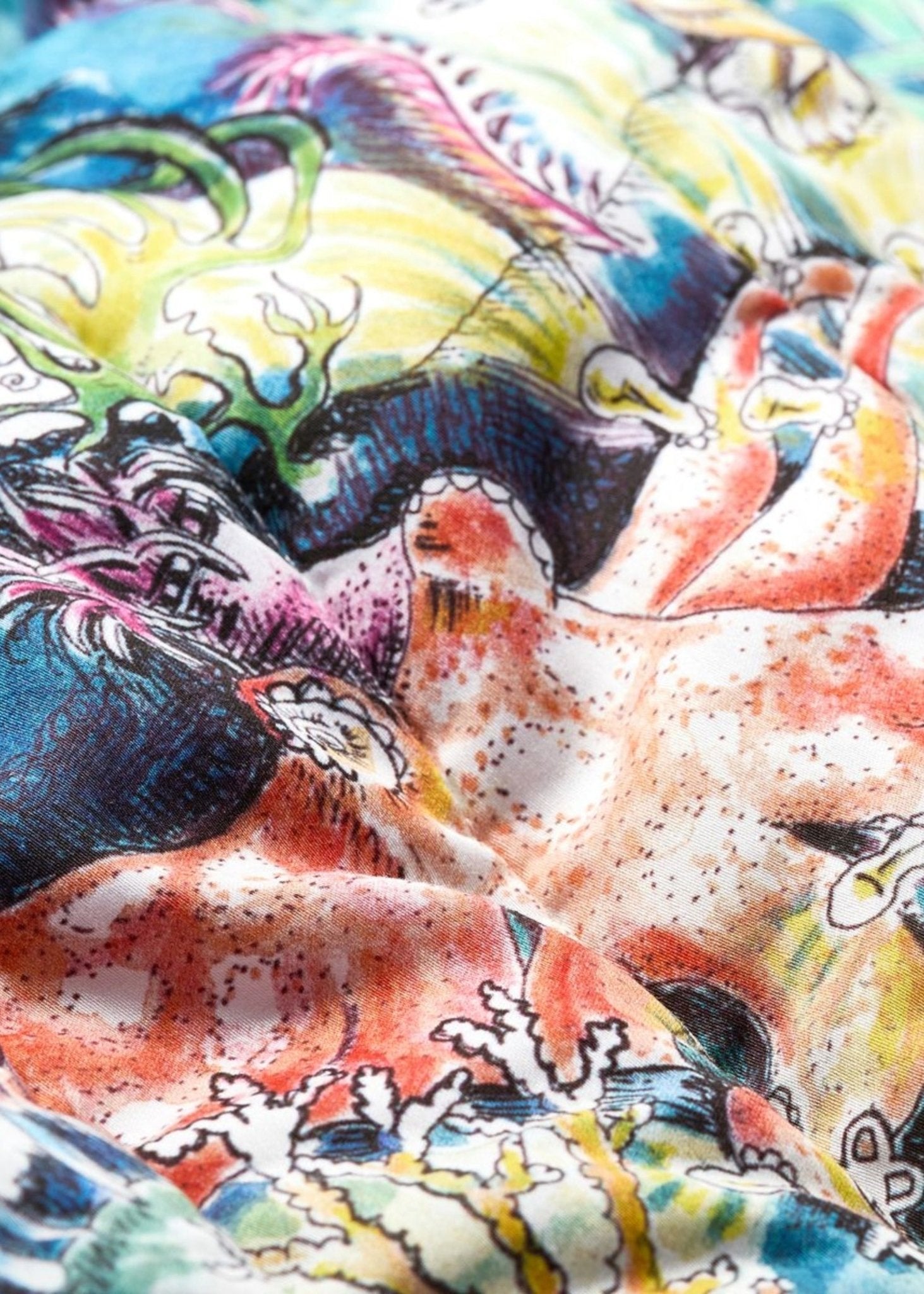 The Legends of the Sea Quilted Blanket