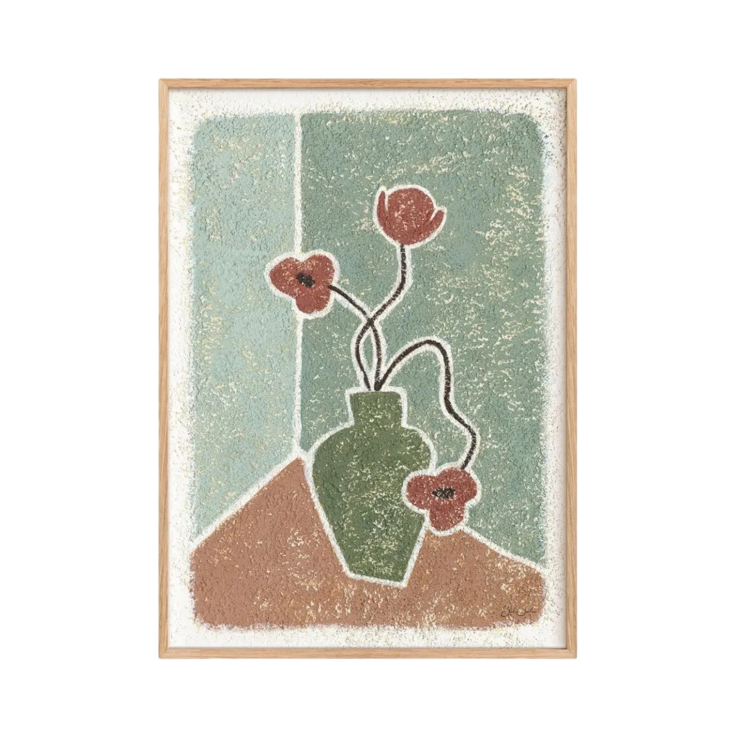 Summer in a Vase - Botanical Art Print