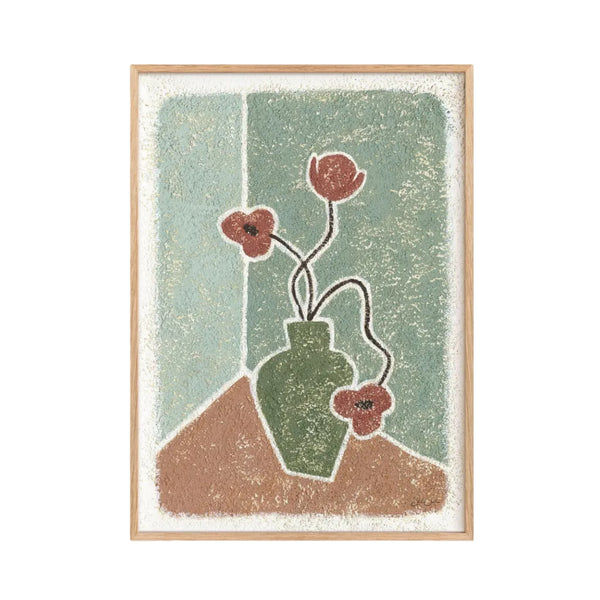 Summer in a Vase - Botanical Art Print