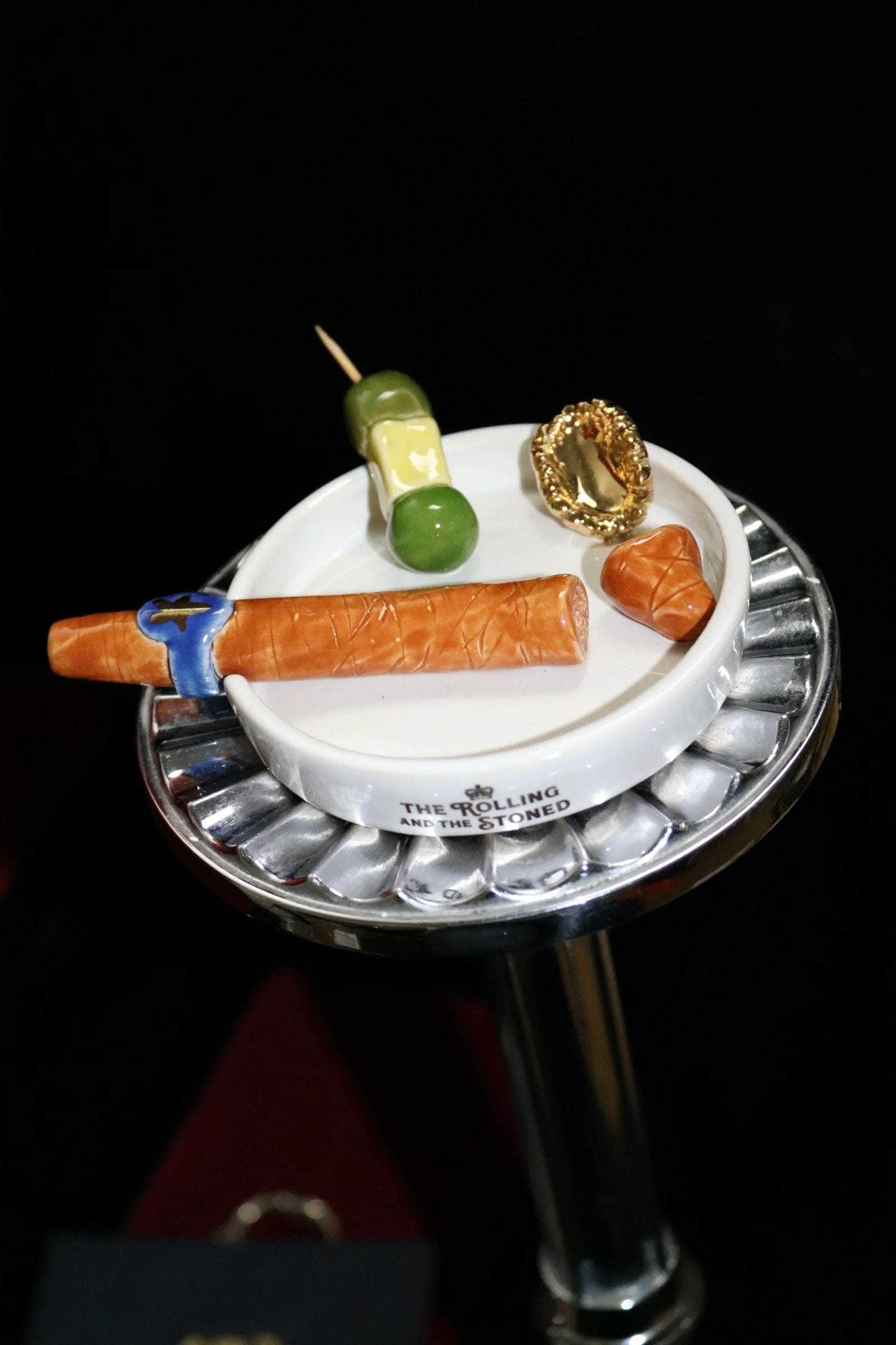 Cigar & Olive Ashtray
