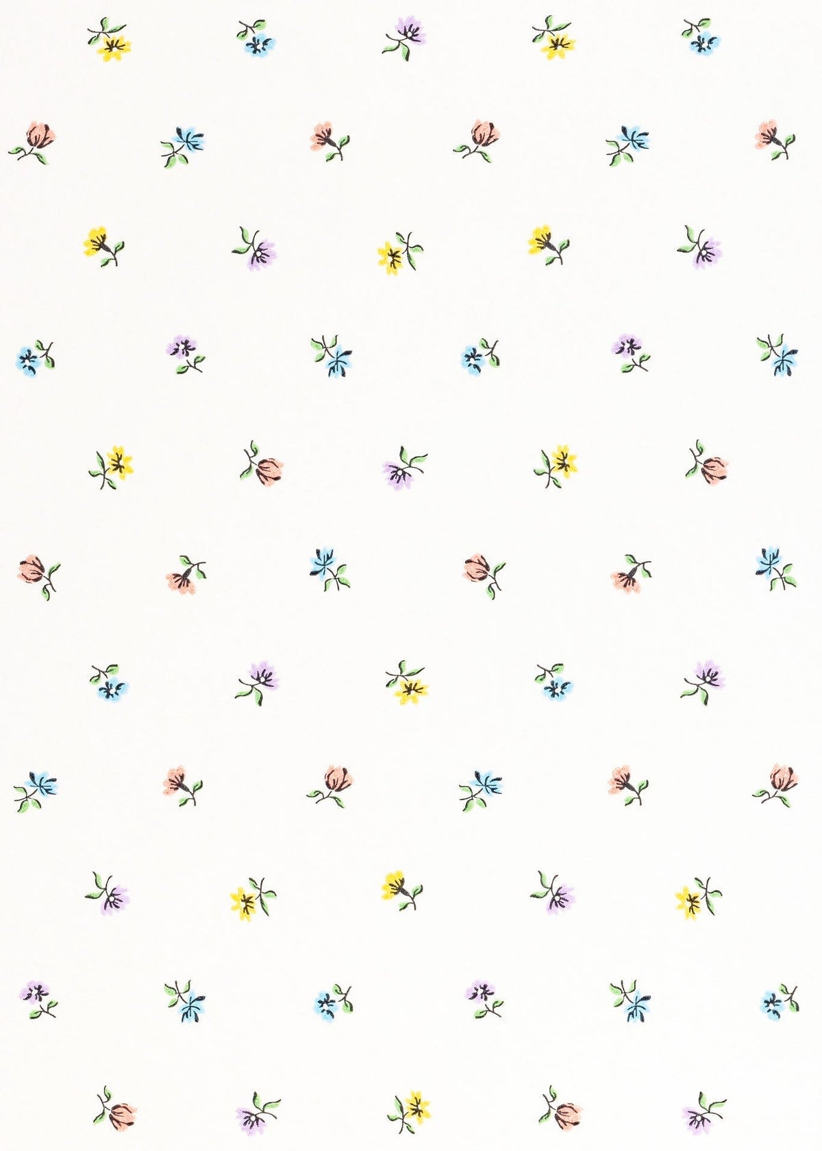 Petites Fleurs Mini Lampshade - Bonbon