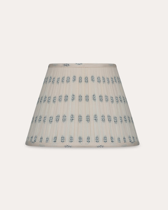 The Classic Embroidered Cotton in Delphinium