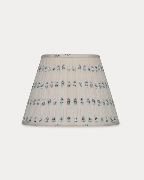 The Classic Embroidered Cotton in Delphinium