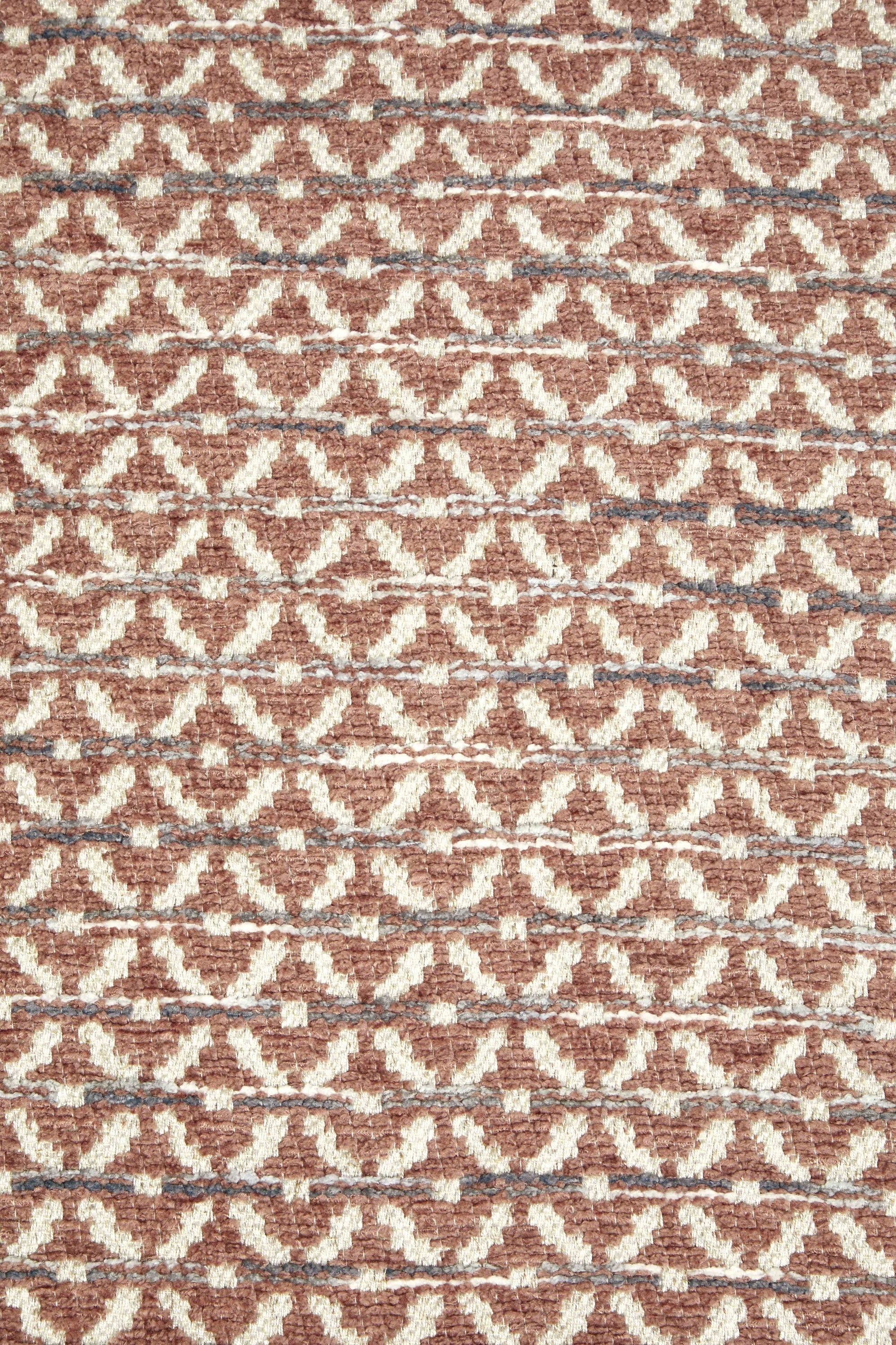 Jacquard Throw - Terracotta