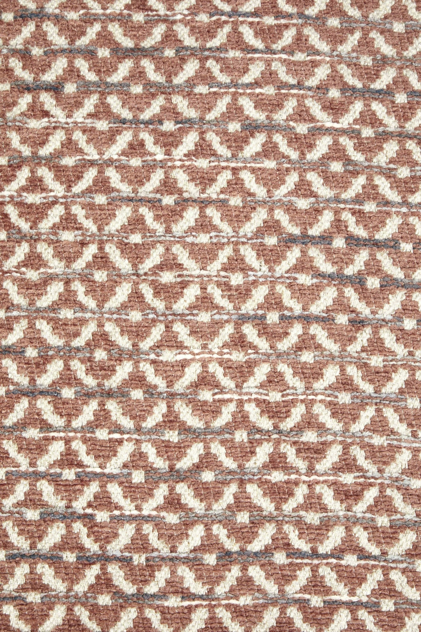 Jacquard Throw - Terracotta