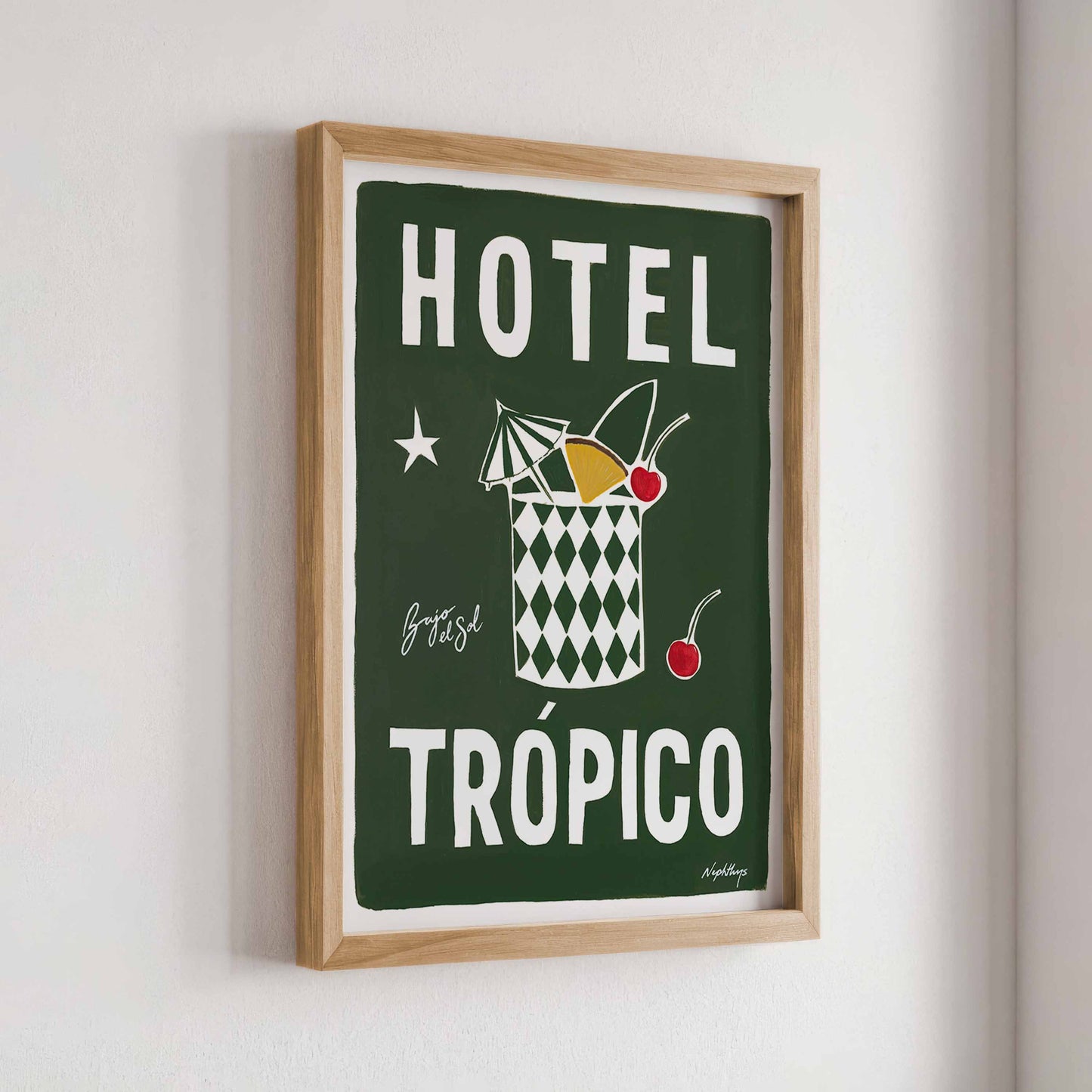 Hotel Tropico Print