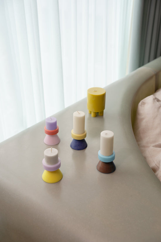 Stack Candle Mini - All The Pinks